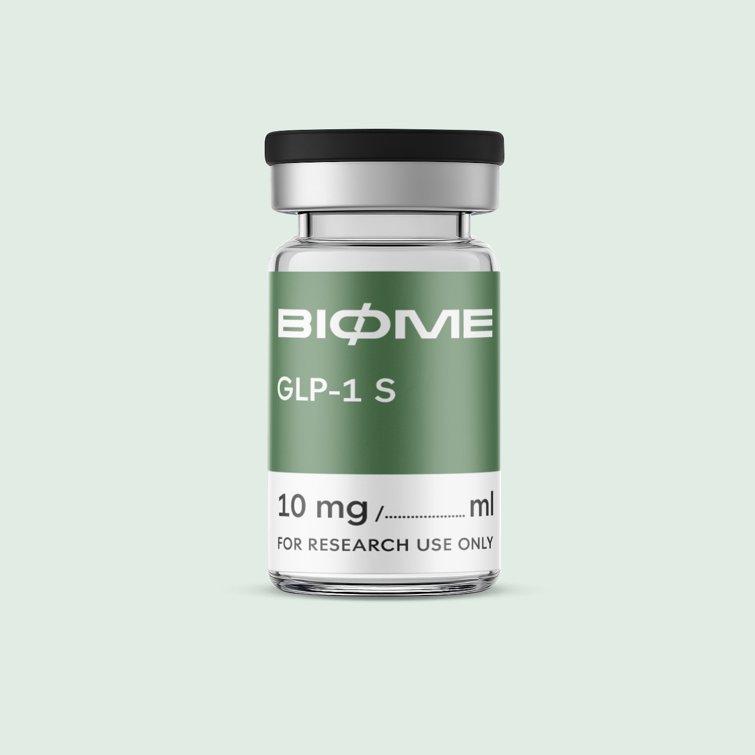 GLP-1 S (Semaglutide) is a long-acting GLP-1 (glucagon-like peptide-1) receptor agonist research peptide widely used to study GLP-1R-mediated signaling, glucose homeostasis, appetite regulation, and downstream cardiometabolic biology. Semaglutide is a GLP-1 analogue with 94% sequence homology to human GLP-1 and is engineered for extended activity via albumin binding, enabled by position 26 lysine modification with a hydrophilic spacer and a C18 fatty di-acid. It is also modified at position 8 to improve stability against DPP-4 enzymatic degradation, supporting sustained receptor engagement in experimental settings.